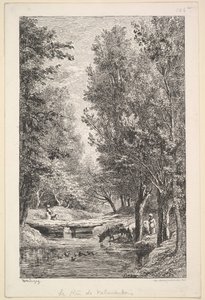 Een stroom in de Mondois-vallei, 1835-78