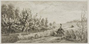 Lente door Charles Francois Daubigny