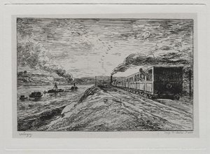 De boottocht: Het vertrek De terugkeer, 1861
