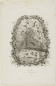 De mussen volière door Charles Francois Daubigny