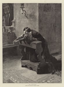 In gebed door Charles Frederic Ulrich