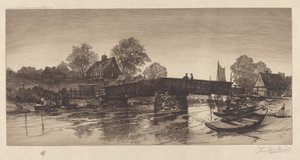Zonder titel Oude Brug, 1888