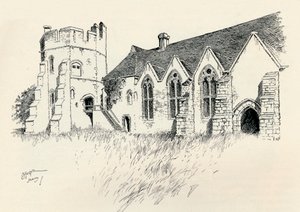 Stokesay Castle, c1893 door Charles George Harper
