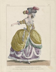 Marie Antoinette, De Koningin van de Mode door Charles Germain de (after) Saint Aubin