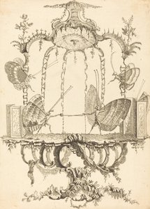 Het Duel door Charles Germain de Saint Aubin