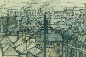 Daken van Leeds door Charles Ginner