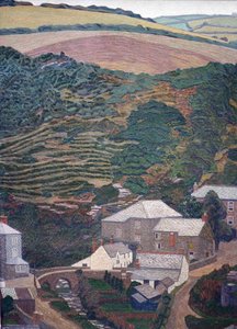 De heuvel door Charles Ginner