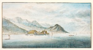 Isola Bella aan het Lago Maggiore, Italië