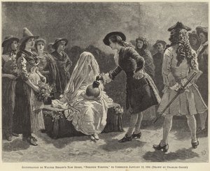 Illustratie bij Dorothy Forster door Walter Besant door Charles Green