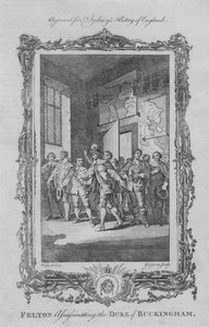 Felton vermoordt de hertog van Buckingham, 1773