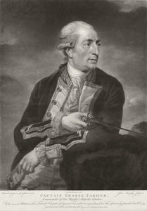 Portret van George Farmer (1732-79) Kapitein van HMS 