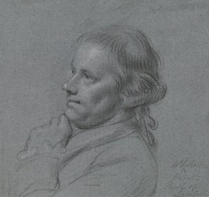 Portretstudie van John Inigo Richards, R.A.