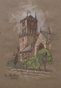 De Oude Toren, Dundee door Charles Gustav Louis Phillips