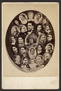 De koninklijke familie, Papeete, Tahiti door Charles Gustave Spitz