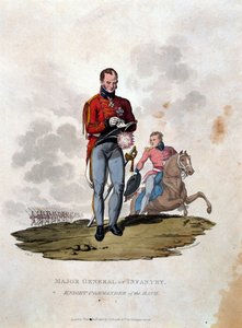 Generaal-majoor van de Infanterie Ridder Commandeur van het Bad, uit 