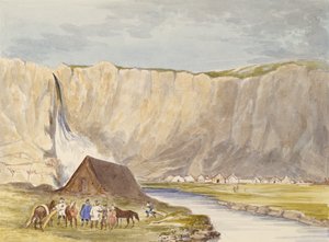 Uitzicht, Poolgebied door Charles Hamilton Smith