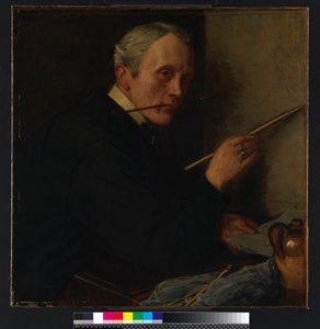 Zelfportret door Charles Haslewood Shannon