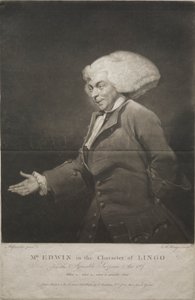 Mr. Edwin in de Rol van Lingo door Charles Howard Hodges