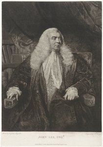 Portret van John Lee door Charles Howard Hodges