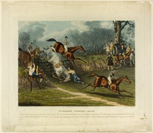Saint Albans Steeplechase door Charles Hunt