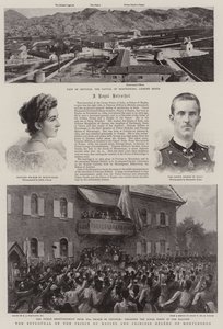 De Verloving van de Prins van Napels en Prinses Helene van Montenegro door Charles J. Staniland
