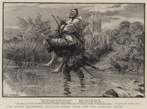 Het Ripon Millenary Festival, Robin Hood en de Curtall Fryer door Charles J. Staniland