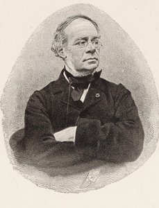 Portret van de componist Jacques Fromental Halévy 1799-1862