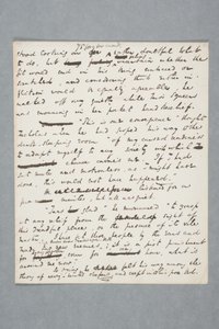 Origineel manuscript van een hoofdstuk van Nicholas Nickleby, 1838 door Charles John Huffam Dickens