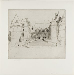 Kasteel van Meanieres door Charles John Watson