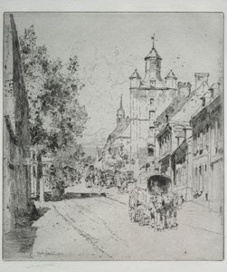 Tour de Marche, St. Riquier door Charles John Watson