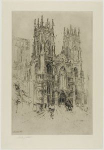 Kathedraal van York door Charles John Watson