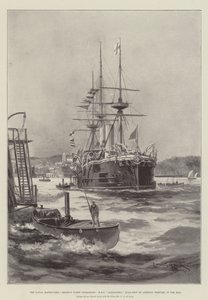 De Marine Manoeuvres, Reserve Vloot Operaties, HMS Alexandra, Vlaggenschip van Admiraal Domvile, in Tor Bay