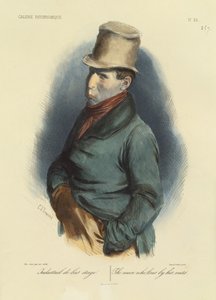 De man die leeft van zijn verstand, nr.28 uit Galerie Physionomique