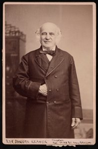 Portret van dominee Samuel Kramer 1808-1891