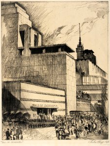 Hall of Science, Chicago Beurs door Charles L. Morgan