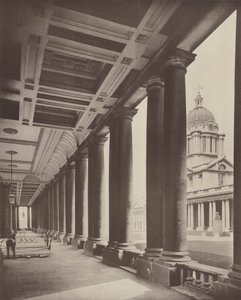 Greenwich Hospital, de zuilengang