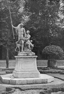 Loodwerk op een Stenen Basis door Charles Latham