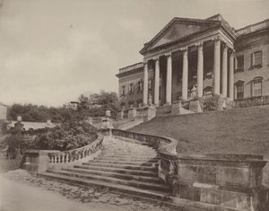 Prior Park, Bath, de Tuinzijde door Charles Latham