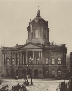 Het Stadhuis, Liverpool door Charles Latham
