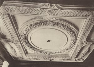 Thorpe Hall, Peterborough, Plafond van de Eetkamer door Charles Latham