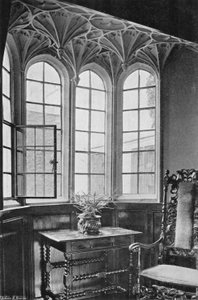 Raam in de Bibliotheek door Charles Latham