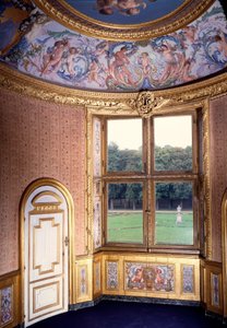 Badkamer in het kasteel van Vaux Le Visomte (Vaux-Le-Vicomte) door Charles Le Brun