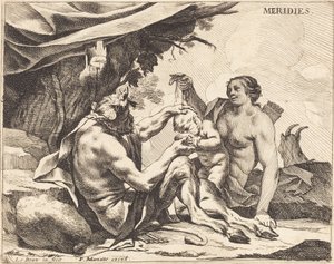 Meridies (Middag) door Charles Le Brun