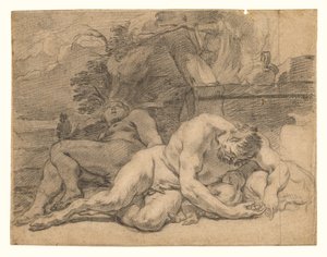Nacht door Charles Le Brun