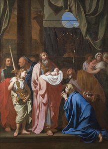 De presentatie van Christus in de tempel, 1645