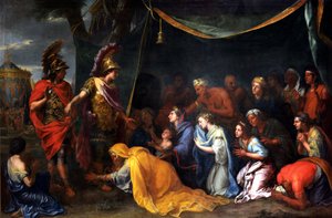 De koninginnen van Perzië aan de voeten van Alexander, ook wel De tent van Darius genoemd