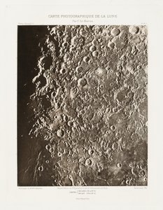 Carte photographique de la lune, planche III.A (Fotografische Kaart van de Maan, plaat III.A),21 oktober