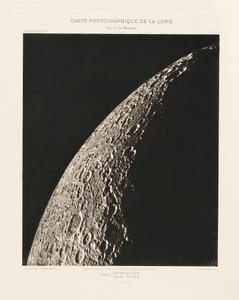 Carte photographique de la lune, planche VI (Fotografische kaart van de maan, plaat VI),22 februari