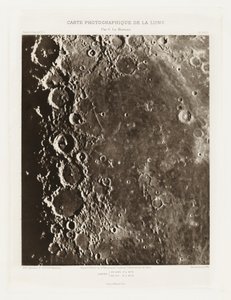 Carte photographique de la lune, planche XIX.A (Fotografische Kaart van de Maan, plaat XIX.A),26 december door Charles le Morvan