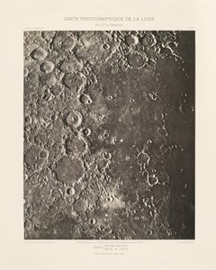 Fotografische kaart van de maan, plaat XIX,6 februari
